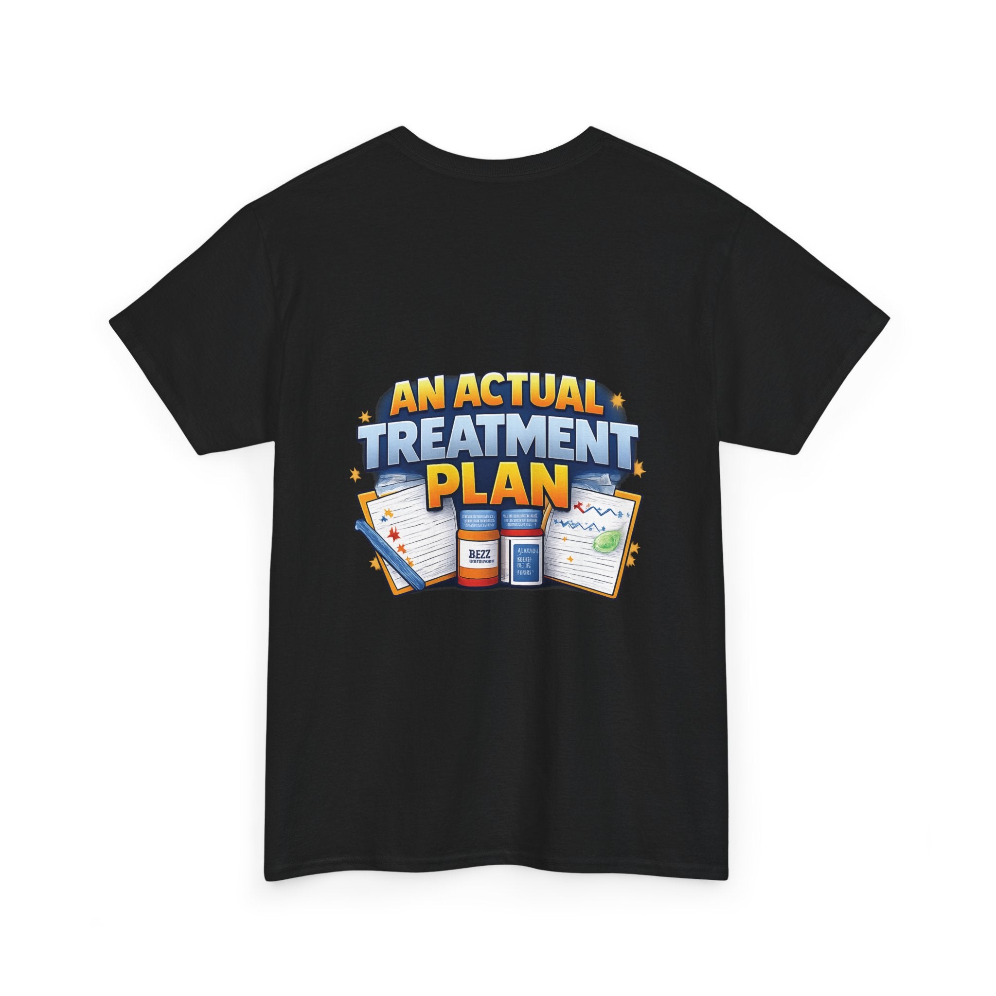Less Positivity, More Treatment Unisex Heavy Cotton Tee