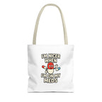 Chronic Illness Medication Tote Bag — Spacious All-Over Print Handbag for Medical Essentials