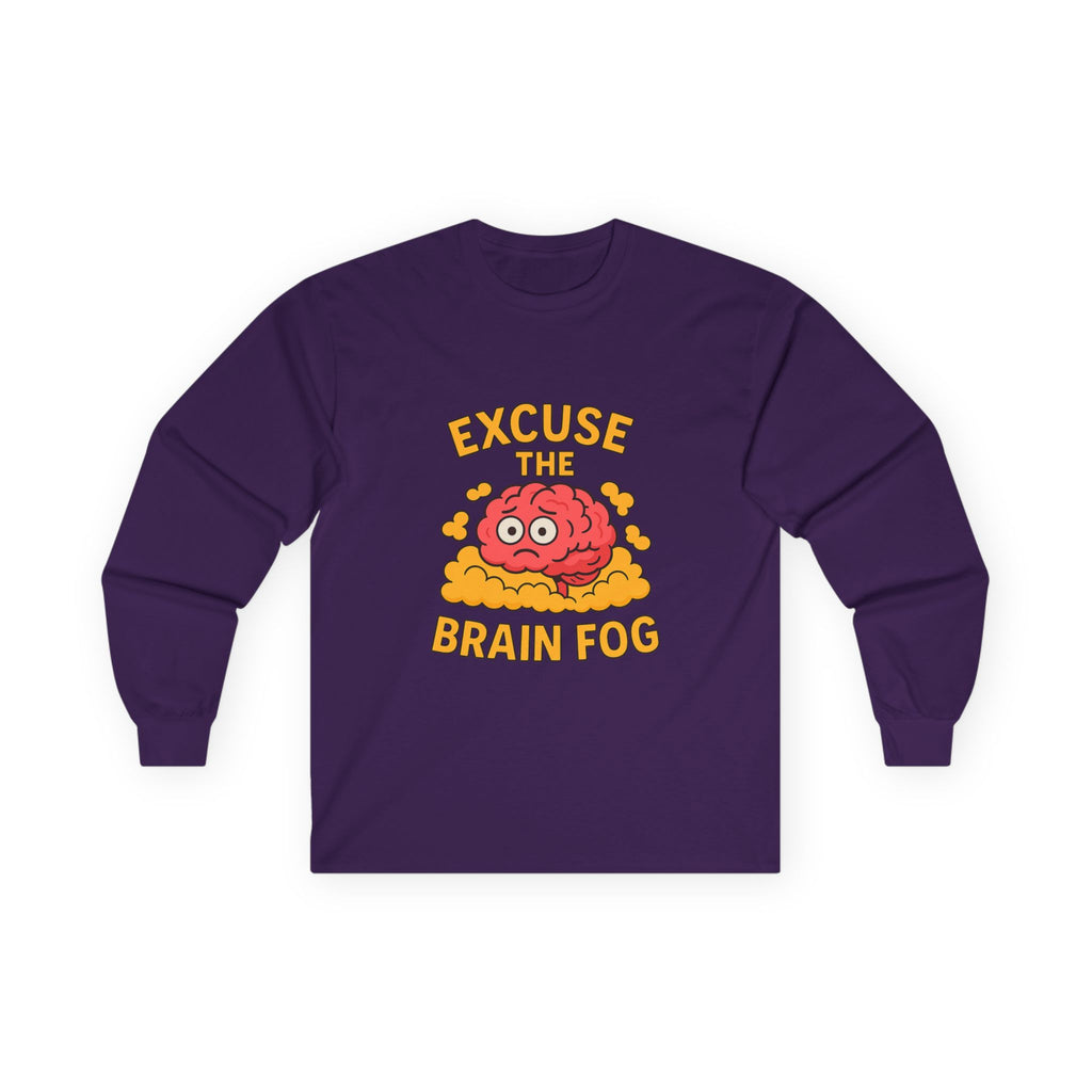 Excuse the Brain Fog Unisex Ultra Cotton Long Sleeve Tee