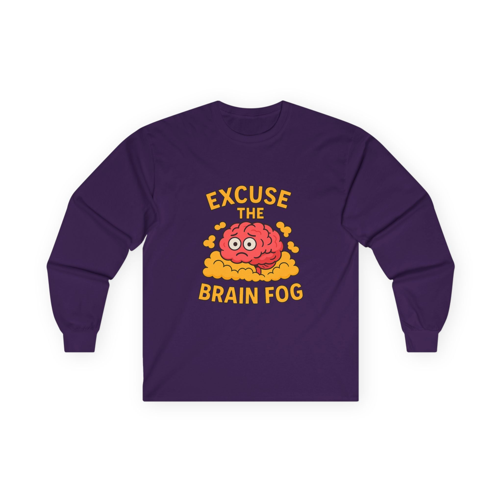 Excuse the Brain Fog Unisex Ultra Cotton Long Sleeve Tee