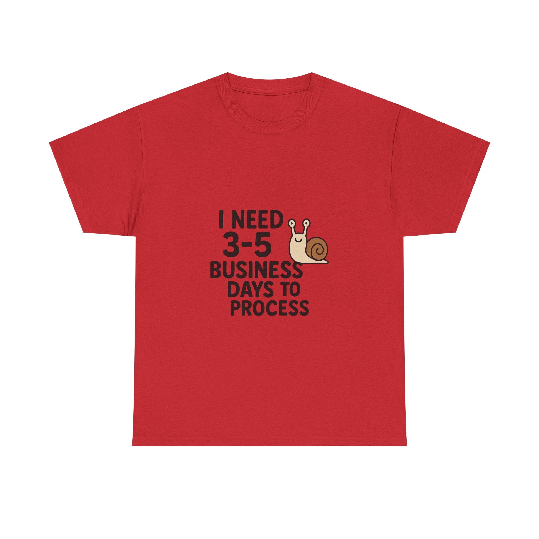 I Need Time to Process Unisex Heavy Cotton Tee
