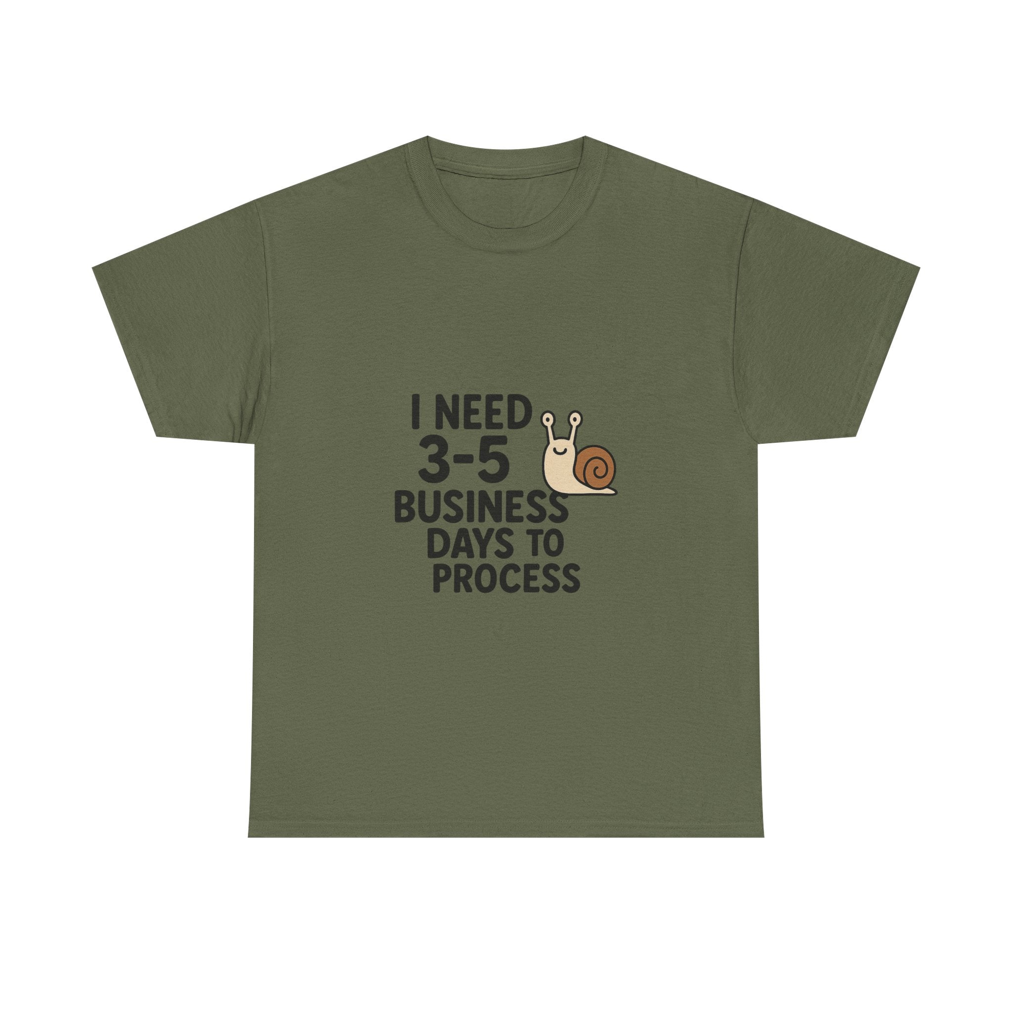 I Need Time to Process Unisex Heavy Cotton Tee