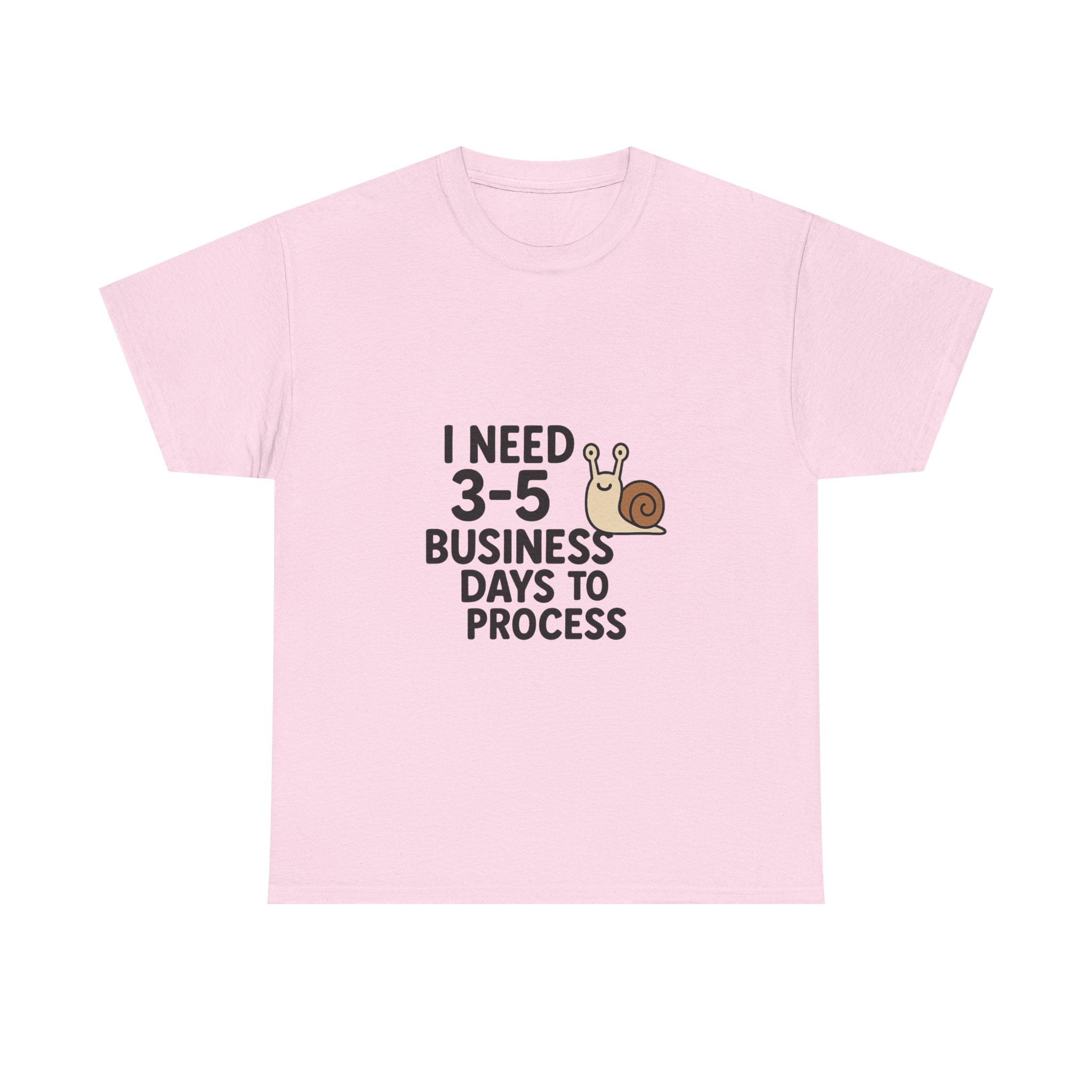 I Need Time to Process Unisex Heavy Cotton Tee
