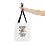 Chronic Illness Medication Tote Bag — Spacious All-Over Print Handbag for Medical Essentials