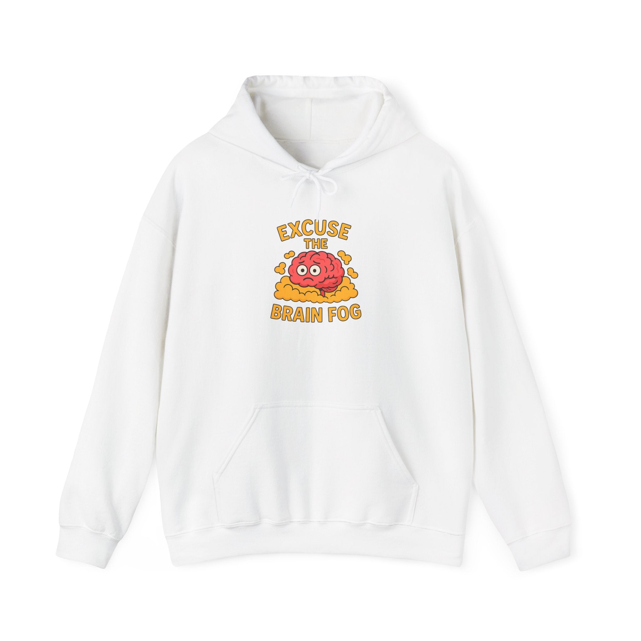 Excuse the Brain Fog Unisex Heavy Blend™ Hooded Sweatshirt