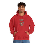 I'm Nicer on My Meds Unisex Heavy Blend™ Hooded Sweatshirt