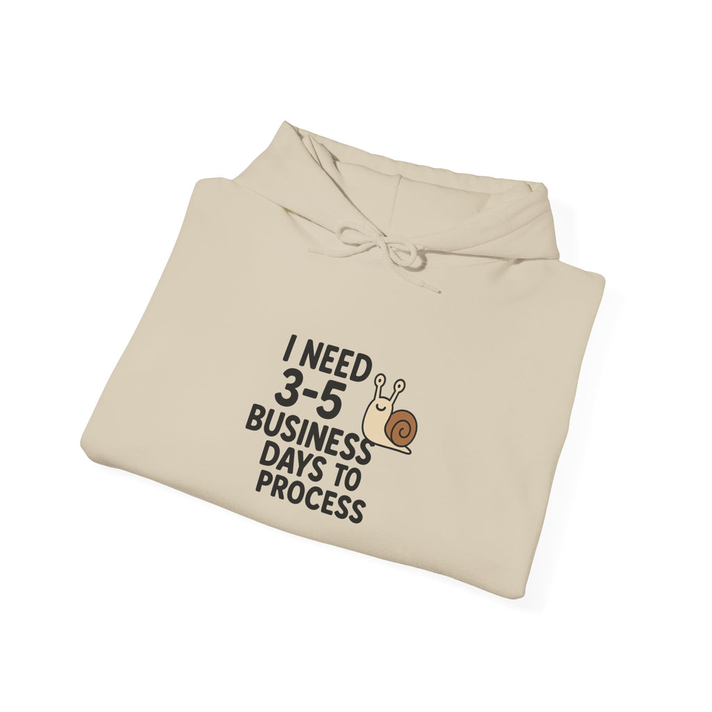 I Need Time to Process Unisex Heavy Blend™ Hooded Sweatshirt
