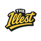 Logo with 'The Illest' text in yellow and black on a white background