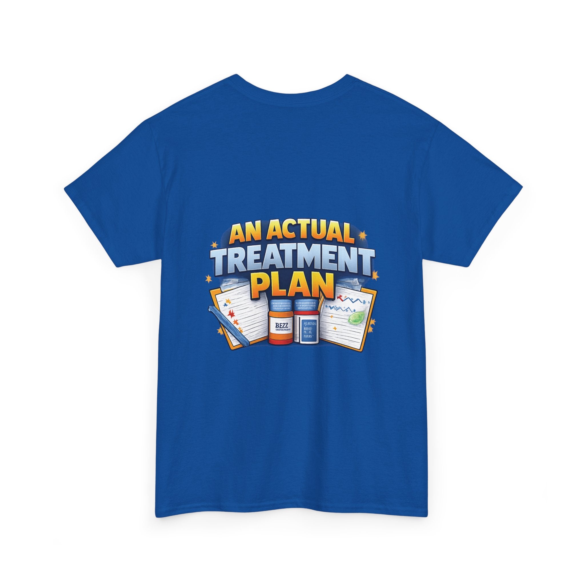 Less Positivity, More Treatment Unisex Heavy Cotton Tee