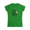 I Need Time to Process Women's Softstyle Tee