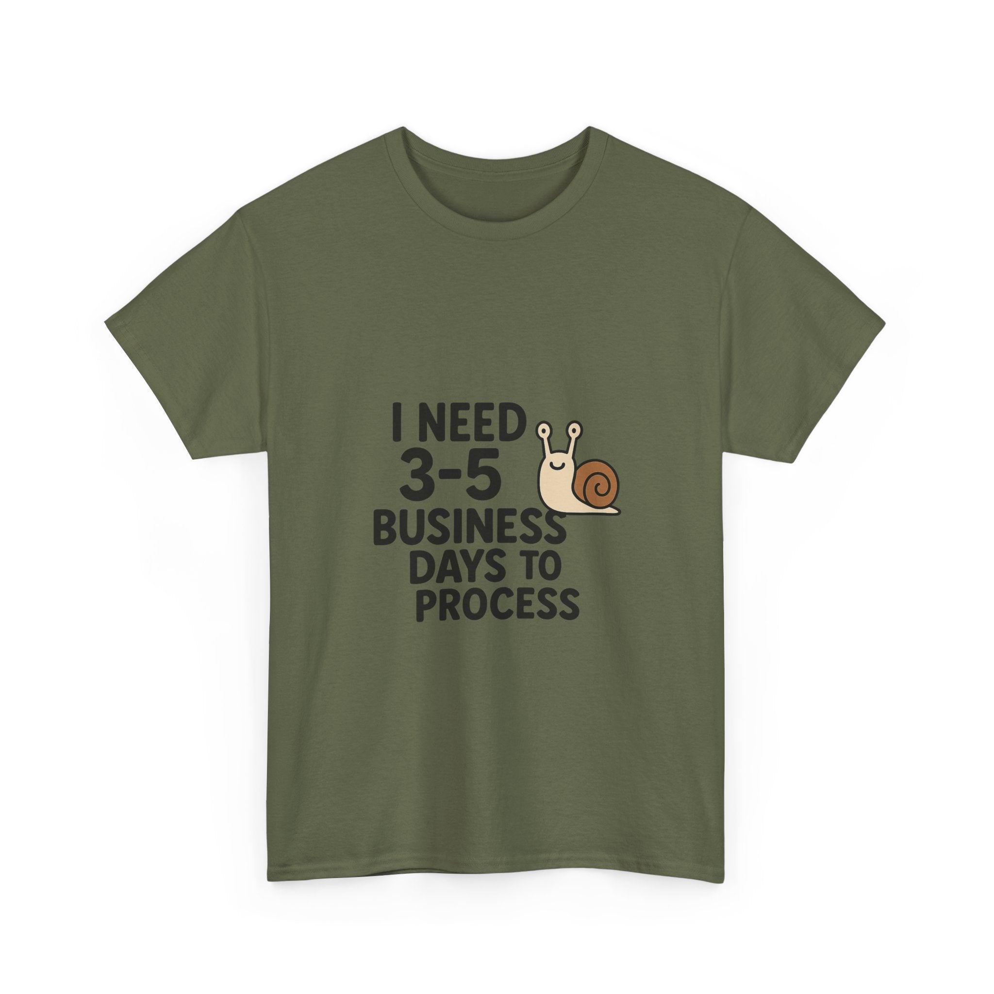 I Need Time to Process Unisex Heavy Cotton Tee