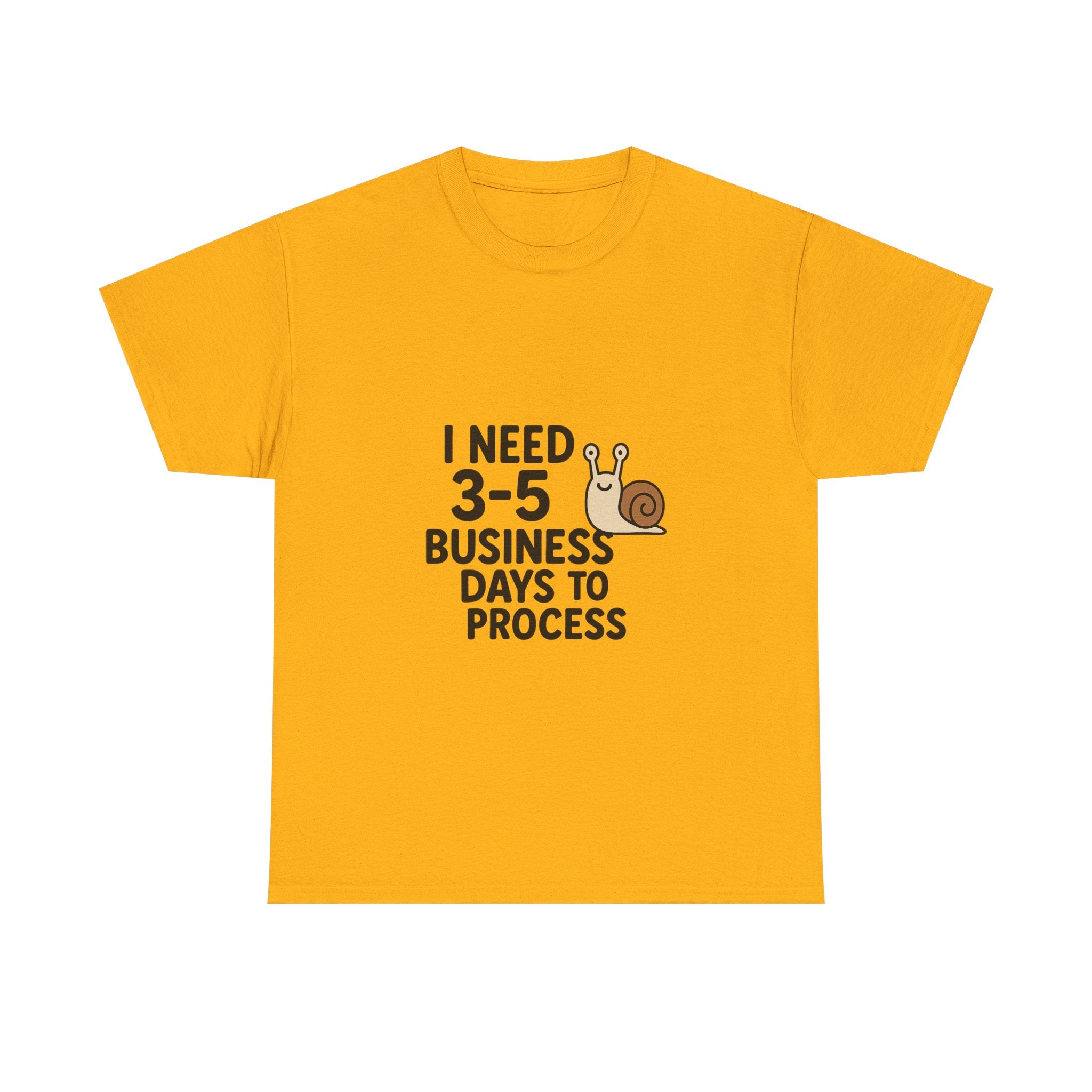I Need Time to Process Unisex Heavy Cotton Tee