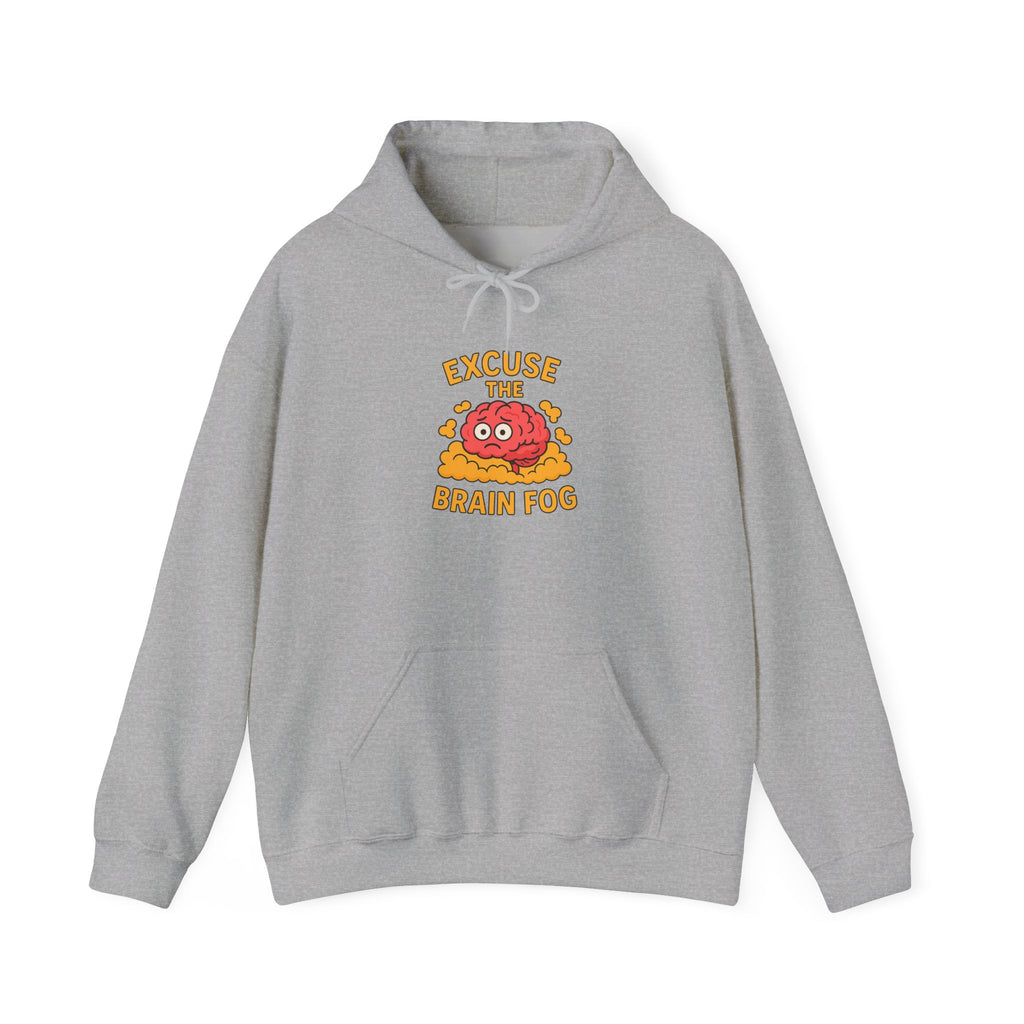 Excuse the Brain Fog Unisex Heavy Blend™ Hooded Sweatshirt