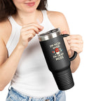Nicer on My Meds Insulated Travel Mug, 40oz