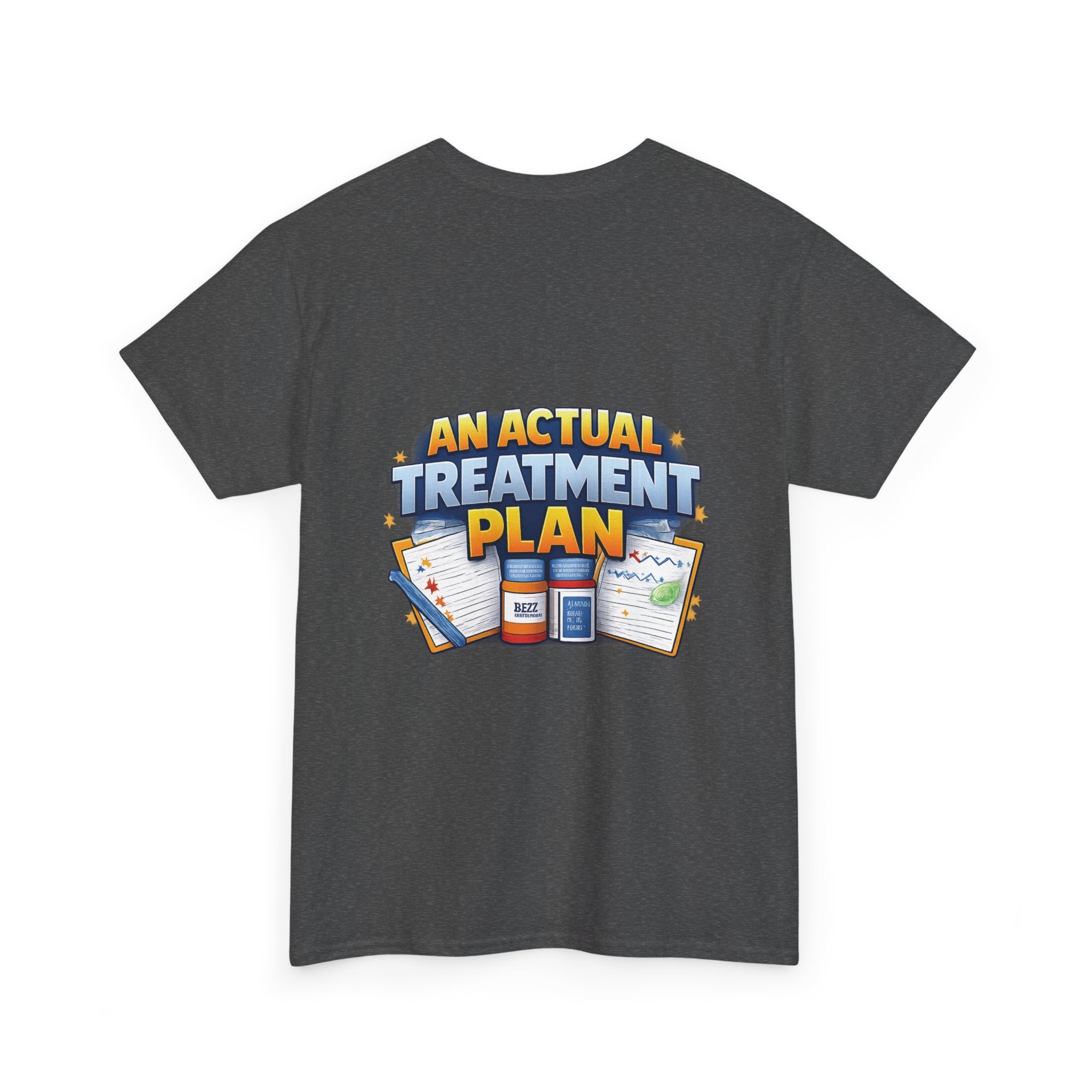 Less Positivity, More Treatment Unisex Heavy Cotton Tee